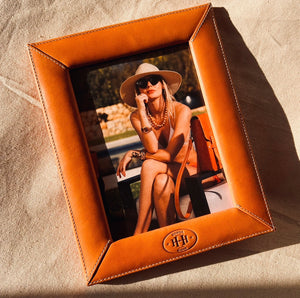 Handcrafted Leather Photo Frames