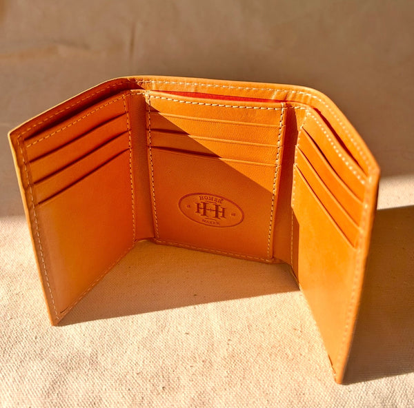 Tri-Fold Leather Wallet