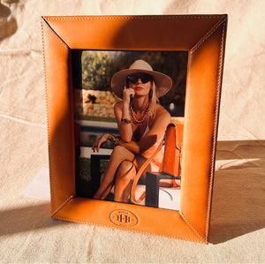 Handcrafted Leather Photo Frames