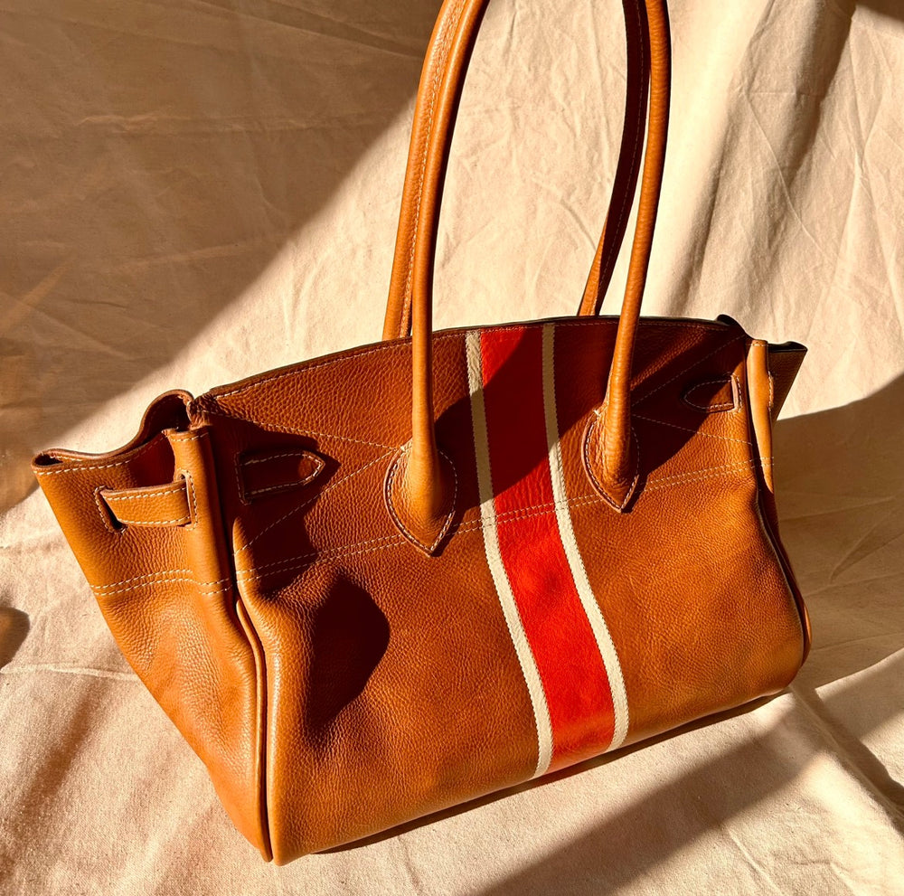 Striped Carry-all “Kristin”