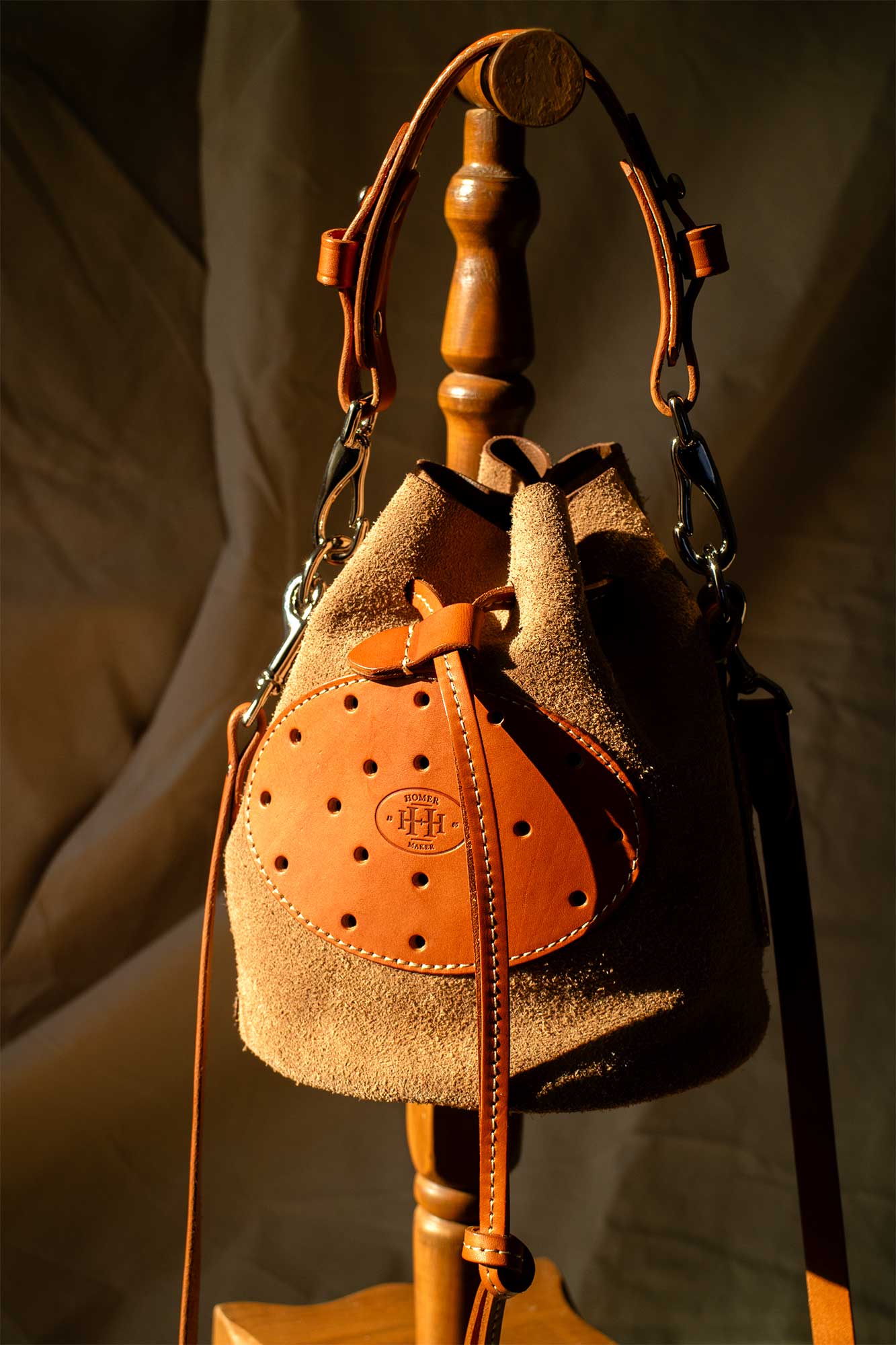 Emery Bucket Bag Natural
