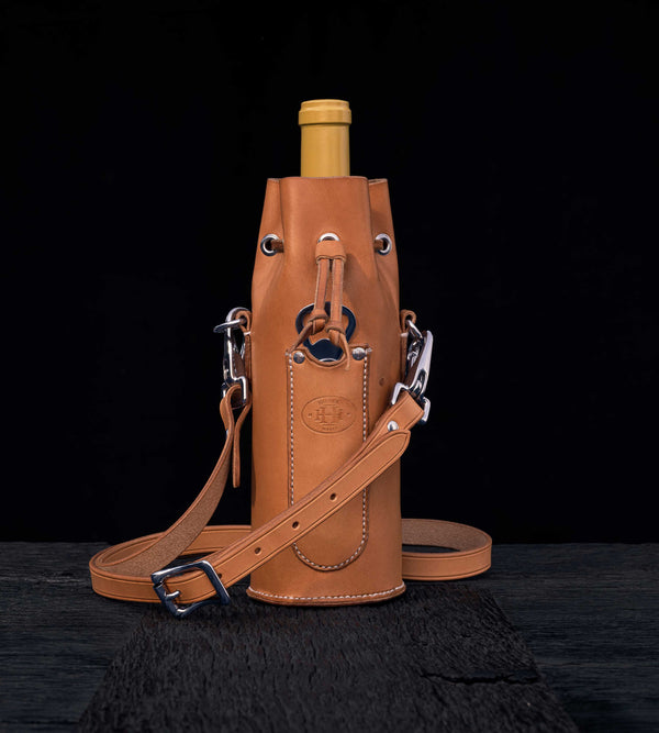 Wine Trail - Leather Bottle Case