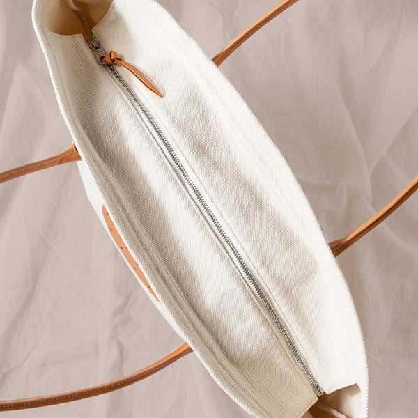 "CITO" Canvas Zipper Tote