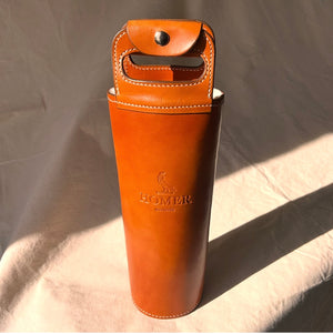 Leather wine single bottle bag 