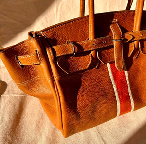 Striped Carry-all “Kristin”