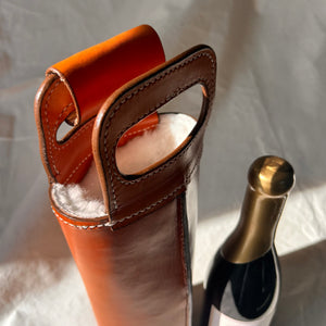 Wine bottle bag top detail image 