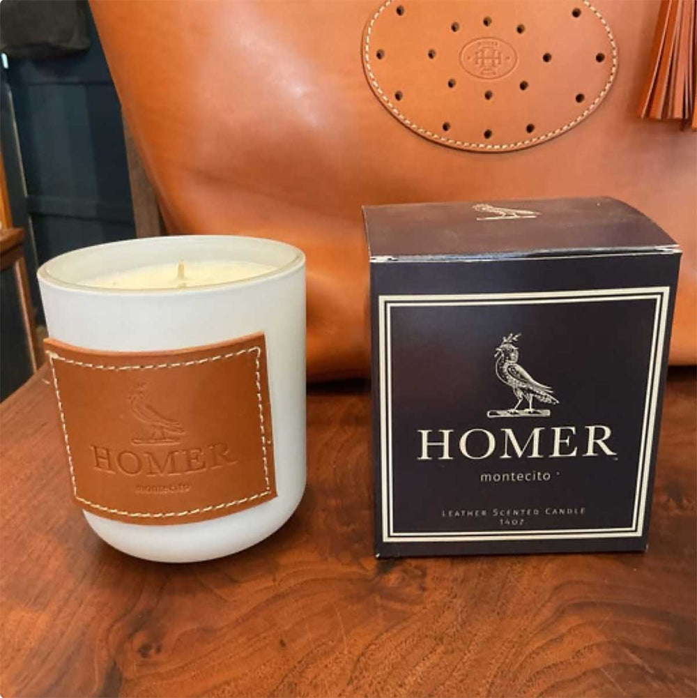 Leather & Bergamot Candle