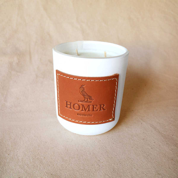 Leather & Bergamot Candle